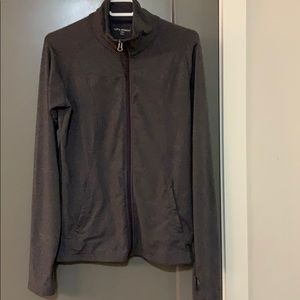Tuff Athletics Medium Grey Zip Up
